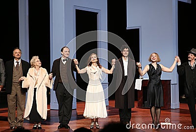 Isabelle Huppert, Odeon Theatre, Paris, France Editorial Stock Photo